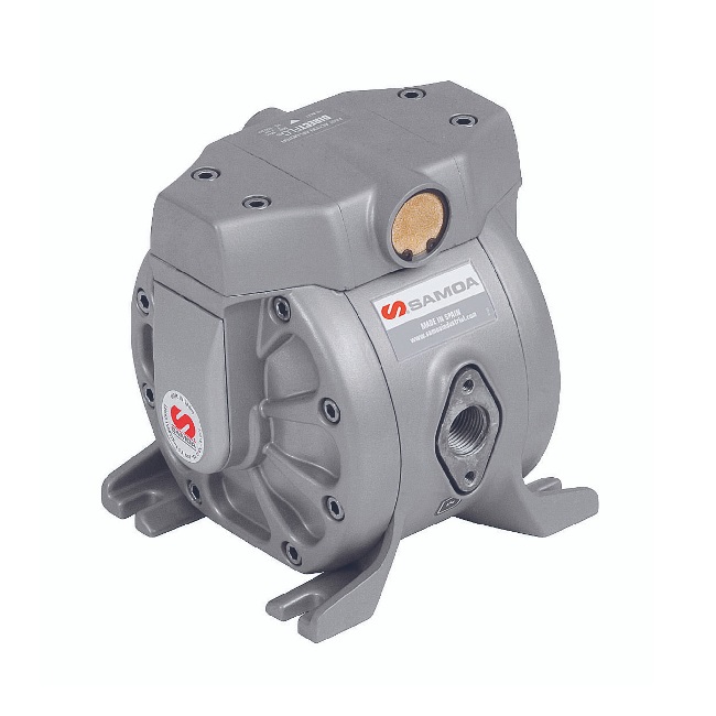 552030 SAMOA DF50 Air Operated Metal Diaphragm Pump for Antifreeze/Lubricants/Waste Oil Evacuation & Transfer - 50 Litre/min